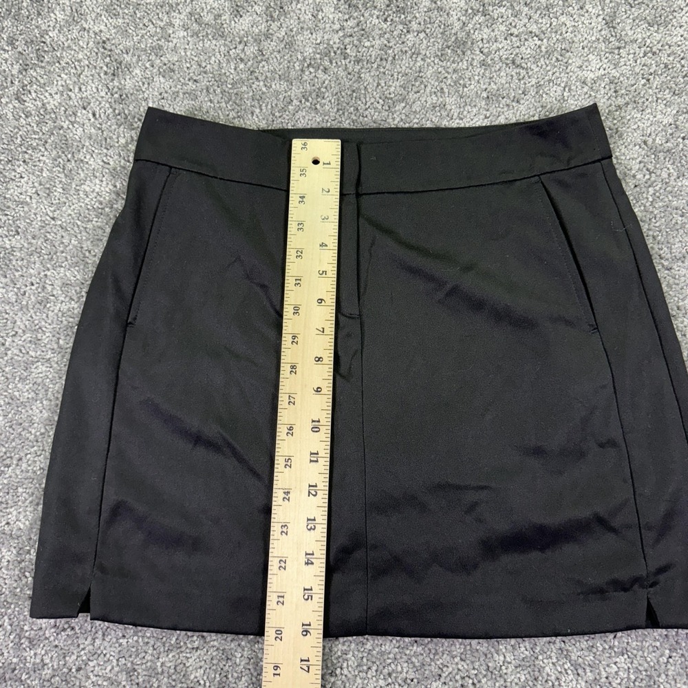 IZOD Golf Skort Womens 8 Black Pull On Lined Pockets Athletic Summer Casual - Picture 4 of 9